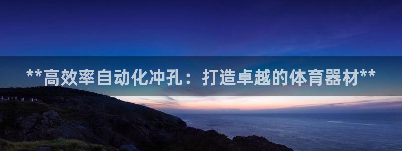 富联平台叩 411O31 富联：**高效率自动化冲孔