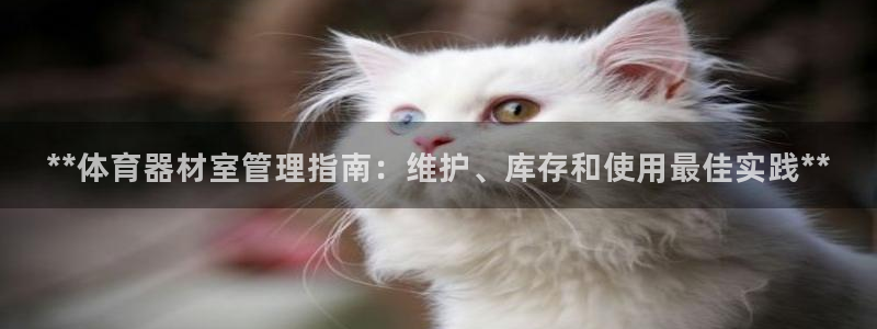 富联平台官网登录网址：**体育器材室管理指南：维护、