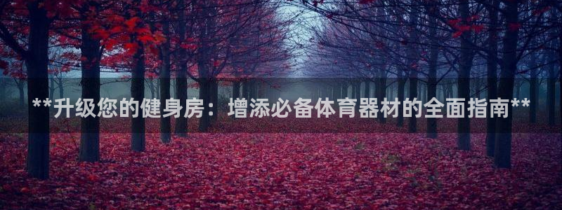 富联娱乐平台开户流程及时间：**升级您的健身房：增添
