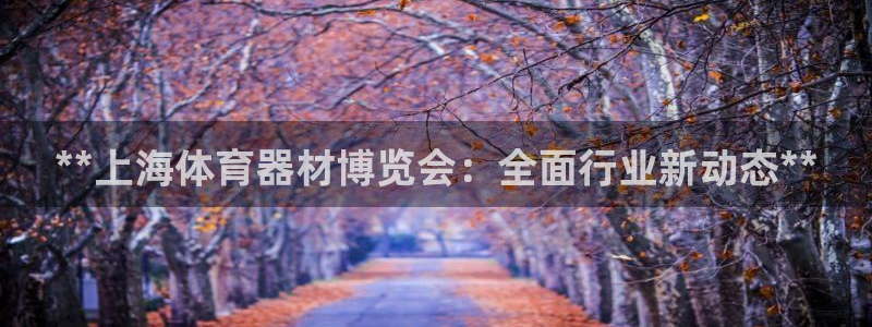 富联娱乐测速登录不上：**上海体育器材博览会：全面行