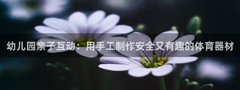 富联平台官网登录入口下载：幼儿园亲子互动：用手工制作