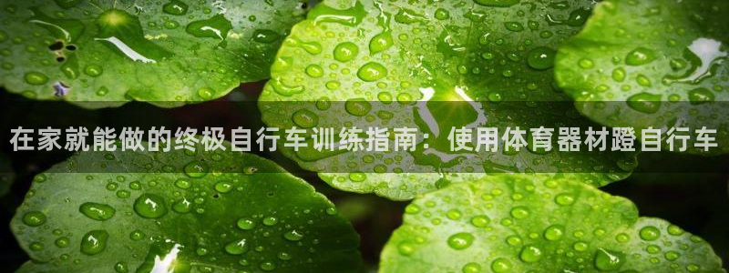 富联是什么意思网络用语：在家就能做的终极自行车训练指