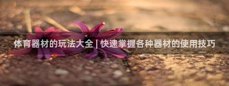 富联智能：体育器材的玩法大全 | 快速掌握各种器材的使用技巧