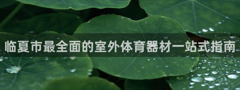 富联平台非7O777：临夏市最全面的室外体育器材一站