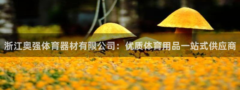 富联平台某7O777：浙江奥强体育器材有限公司：优质